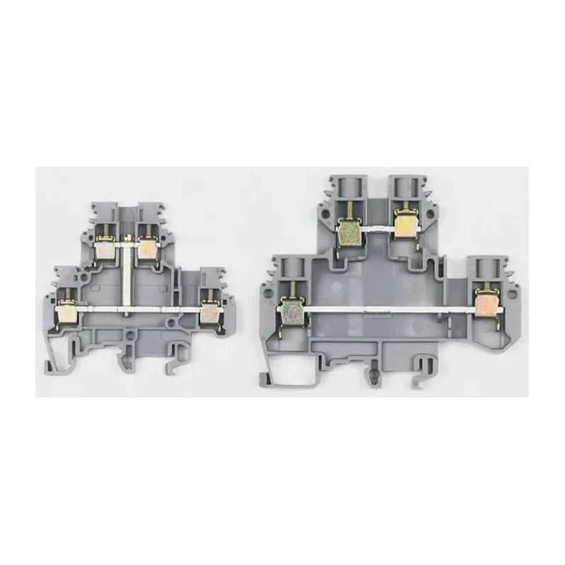 Entrelec SNA Series Double Level Terminal Block Grey, 6mm², 2-Level, Screw 1SNA115501R1200