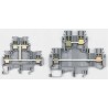 Entrelec SNA Series Double Level Terminal Block Grey, 6mm², 2-Level, Screw 1SNA115501R1200