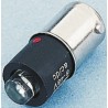 Marl Green Indicator Lamp Single Chip, BA9 Base, 4.9 mm Diameter, 48 V AC/DC, 23000mcd, 100000h Life 255-532-64-38