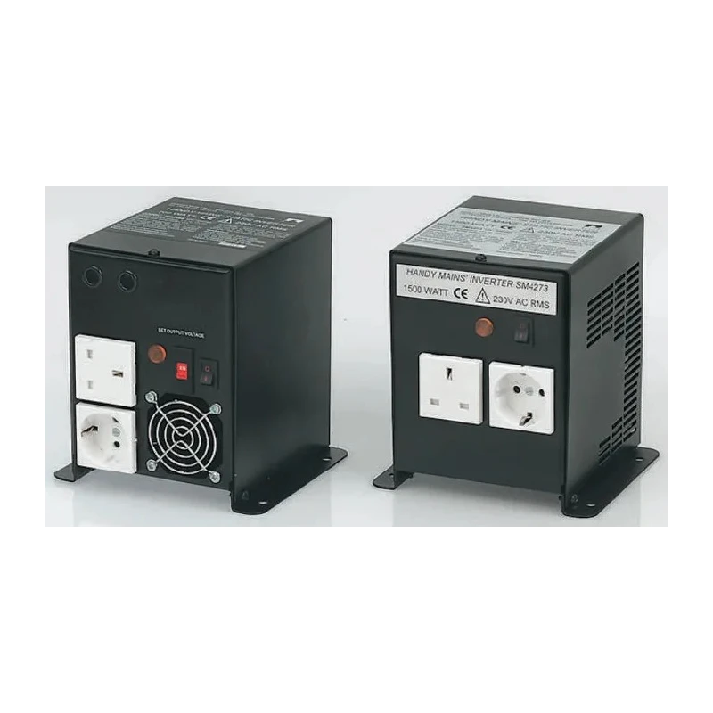 Custom Power Design Floor Mount 1.5kW Power Inverter 24V DC Input 230V AC Output SM4313