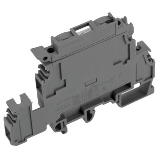 Entrelec M Series Fused DIN Rail Terminal Grey, 4mm² to 6mm², 2-Level Fused Screw Terminal Block 500V 6.3A 1SNA115646R2200