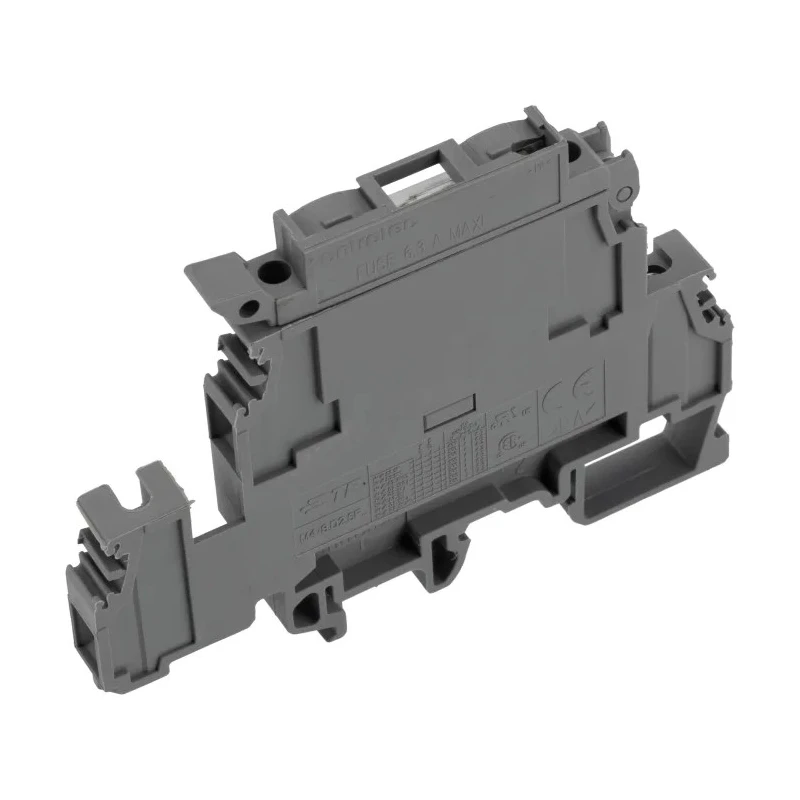 Entrelec M Series Fused DIN Rail Terminal Grey, 4mm² to 6mm², 2-Level Fused Screw Terminal Block 500V 6.3A 1SNA115646R2200