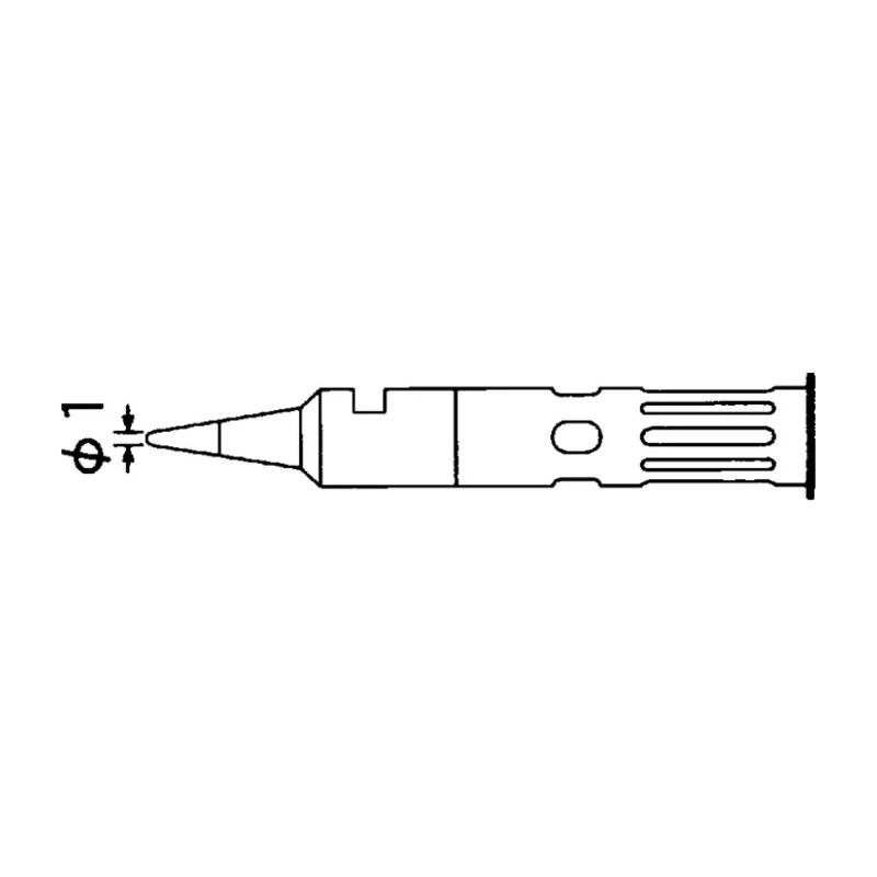 Weller Soldering Iron Tip 1 mm Conical for WP 60K T0051644399