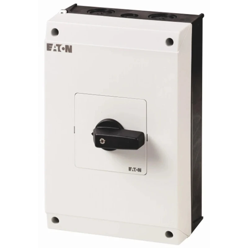 Eaton 6-Pole Surface Isolator Switch 3-Phase IP65, 63A, 22 kW T5B Series 