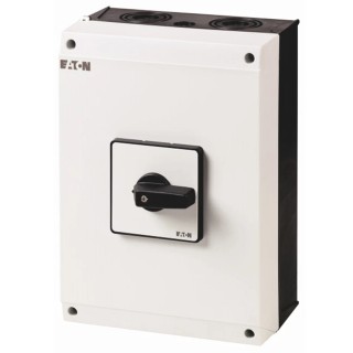 Eaton 6-Pole Surface Isolator Switch, IP65, 100A, 30 kW, 3-Phase, T54 Series, Model 
