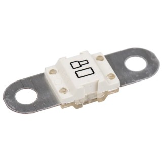 Littelfuse 80A Natural Thermoplastic Time Delay Car Fuse 32V dc BF1 Series 153.5631.5801