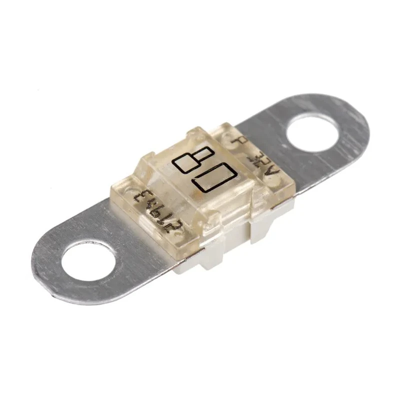 Littelfuse 80A Natural Thermoplastic Time Delay Car Fuse 32V dc BF1 Series 153.5631.5801
