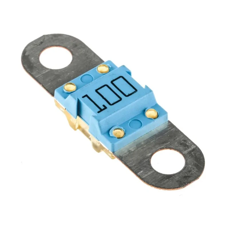 Littelfuse 100A Blue Car Fuse 32V DC Thermoplastic Time Delay BF1 Series 153.5631.6101