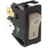 Arcolectric (Bulgin) Ltd DPST On-Off On-Off Rocker Switch Panel 10A 250V AC 30V DC Quick Connect Terminals C1250APAAD