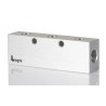 Legris 3313 Anodised Aluminium 6 Outlet Pneumatic Manifold 20 bar Maximum Pressure 3313 10 13 03