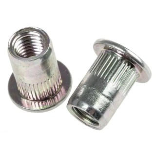 Böllhoff Plain Steel Threaded Insert M8 Flange Diameter 16mm Fixing Hole Diameter 11mm Depth 18mm 23307080230