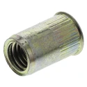 Böllhoff Plain Steel Threaded Insert M8 Flange Diameter 12mm Fixing Hole Diameter 11mm Depth 17.5mm 34367080230