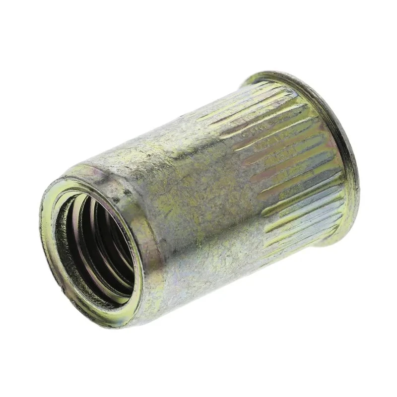 Böllhoff Plain Steel Threaded Insert M8 Flange Diameter 12mm Fixing Hole Diameter 11mm Depth 17.5mm 34367080230
