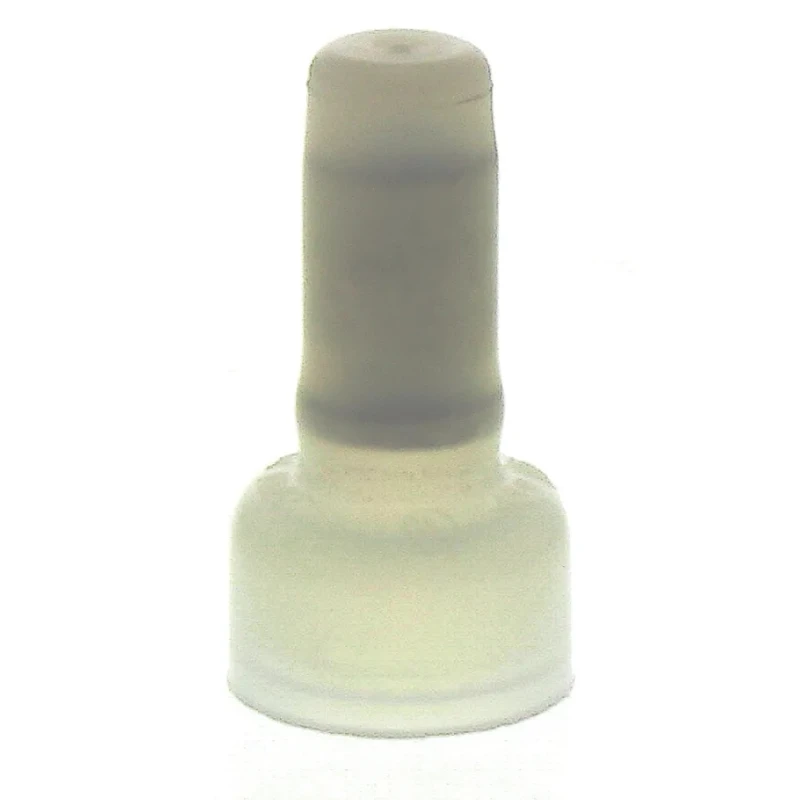 TE Connectivity Closed End Splice Connector Natural Nylon Insulated Tin Plated Copper Contact 14 AWG 35115
