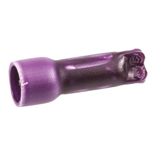 TE Connectivity Closed End Splice Connector, Insulated, Tin-Plated Copper, Purple, 14 AWG, 21.21mm Length, 4.75mm 36964