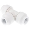John Guest Plastic Pipe Fitting 90° Tee Acetal Material Maximum Operating Pressure 12 bar PEM0215W
