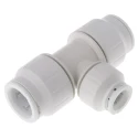 John Guest Plastic Pipe Fitting 90° Tee Acetal Material 12 bar Max Operating Pressure PEM3022AW