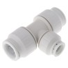John Guest Plastic Pipe Fitting 90° Tee Acetal Material 12 bar Max Operating Pressure PEM3022AW