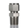 Parker Stainless Steel Pipe Fitting Straight Elbow Coupler NPT Threaded 1/2 in 8MSC8N-316