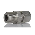 Parker Stainless Steel Pipe Fitting Straight Elbow Coupler NPT Threaded 1/2 in 8MSC8N-316