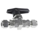Parker Stainless Steel Compression NPT Compression Ball Valve M10A-B6LJ2-SSP