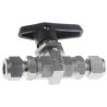 Parker Stainless Steel Compression NPT Compression Ball Valve M10A-B6LJ2-SSP