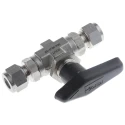 Parker Stainless Steel Compression NPT Compression Ball Valve M10A-B6LJ2-SSP