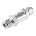 Parker Stainless Steel Check Valve, 414 bar Maximum Operating Pressure, 10 mm Outlet Port Size M10A-C6L-25-SS