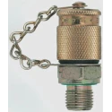 Stauff Steel Hydraulic Test Point, 1/4 in G Male Thread, Maximum Operating Temperature 200°C SMK 20 R 1/4 VC A2 S/S
