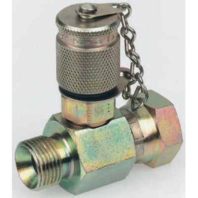 Stauff Steel Hydraulic Test Point 3/8" M/F + SMK 20 R 1/8 VC ASS Female/Male G 3/8" M/F + SMK 20 R 1/8 VC ASS