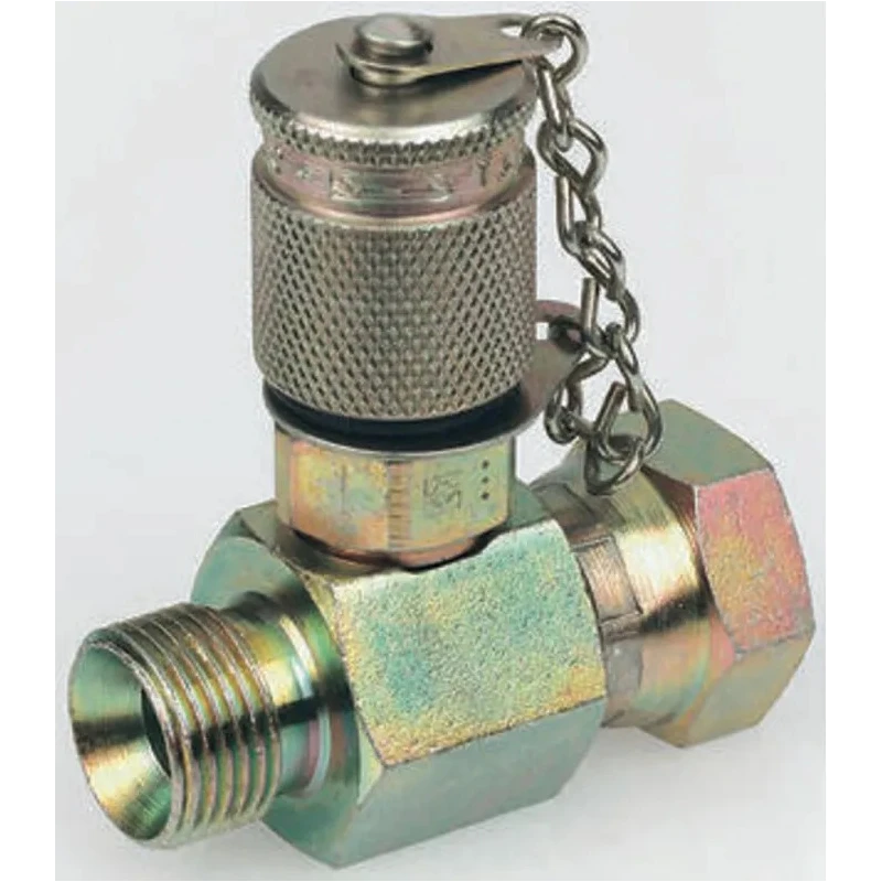 Stauff Steel Hydraulic Test Point Thread Size 3/4 in, Connection Thread Standard G 3/4" M/F + SMK 20 R1/8 VC ASSM