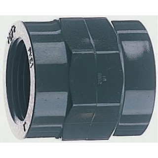 Georg Fischer Plastic Pipe Fitting Straight Threaded BSP Socket 3/4 in Female PVC-U 39mm Length 721910607