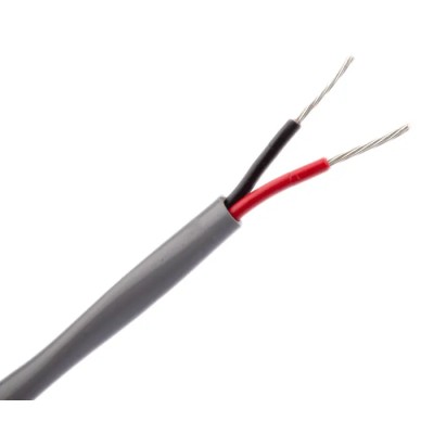 BELDEN Two-Core Unscreened Multicore Instrument Audio Cable, 28AWG, 304 m, Tin Copper, PVC Jacket, Silver 8205.01305