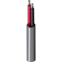 BELDEN Two-Core Unscreened Multicore Instrument Audio Cable, 28AWG, 304 m, Tin Copper, PVC Jacket, Silver 8205.01305