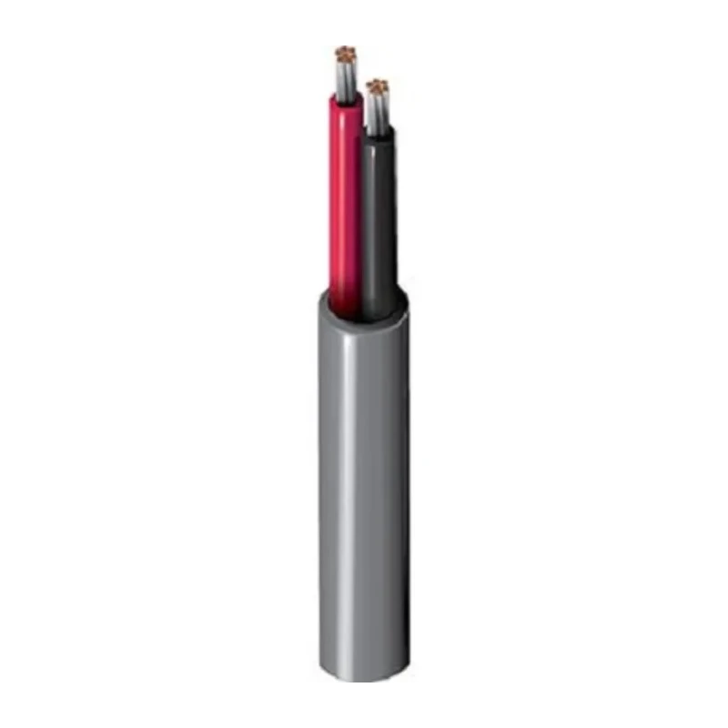 BELDEN Two-Core Unscreened Multicore Instrument Audio Cable, 28AWG, 304 m, Tin Copper, PVC Jacket, Silver 8205.01305