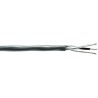 Belden Series 1 Screened Audio Cable, 1 Pair, 16 Strands Tin Copper Wire, 30AWG, 152m Length, Silver Jacket YE00421