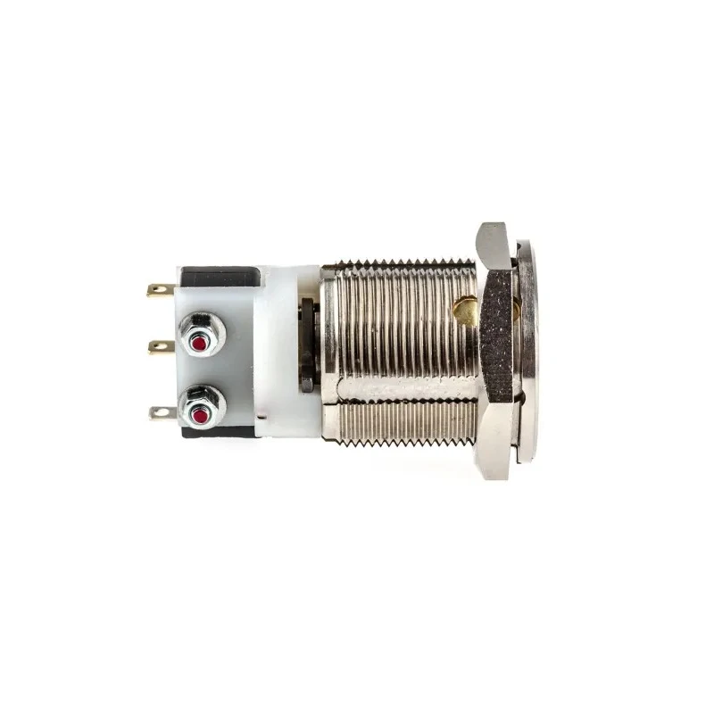 Kaba Key Switch, SPDT, 5A 2-Way Flat Key, Round Bezel, 30V DC / 250V AC, Model K640042-NI