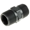 Georg Fischer Plastic Pipe Fitting Straight Threaded R Nipple 1/2 in x 1/2 in 721911907