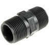 Georg Fischer Plastic Pipe Fitting Straight Threaded R Nipple 1/2 in x 1/2 in 721911907