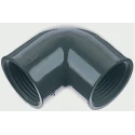 Georg Fischer Plastic Pipe Fitting 90° Threaded Female Elbow 3/4 in 721101607