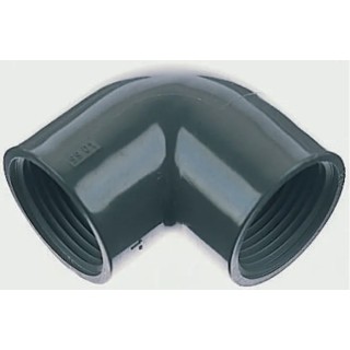 Georg Fischer Plastic Pipe Fitting 90° Threaded Female Elbow 3/4 in 721101607