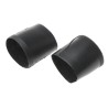 TE Connectivity Black Polyolefin Heat Shrink Tubing 9 mm Sleeve Diameter x 60 mm Length 2:1 Ratio QFT1 Series