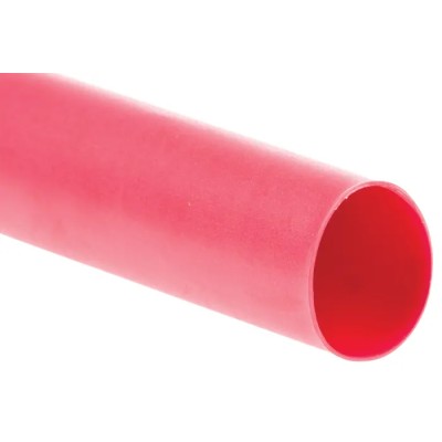 TE Connectivity Heat Shrink Tubing Red 12 mm Sleeve Diameter x 1.2m Length 4:1 Ratio Polyolefin Flame ATUM-12/3-2-STK