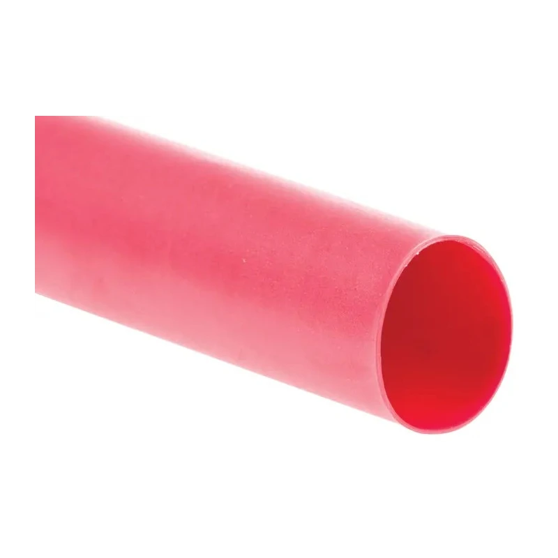 TE Connectivity Heat Shrink Tubing Red 12 mm Sleeve Diameter x 1.2m Length 4:1 Ratio Polyolefin Flame ATUM-12/3-2-STK