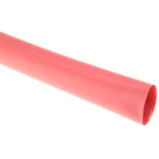 TE Connectivity Heat Shrink Tubing Red 24 mm Sleeve Diameter x 1.2m Length 4:1 Ratio Polyolefin Flame ATUM-24/6-2-STK