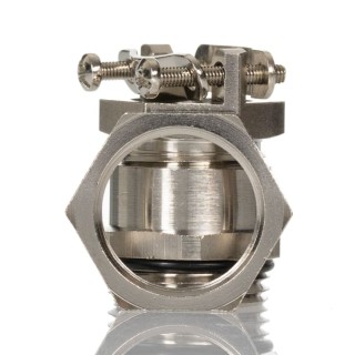Lapp SKINDICHT Series Metallic Cable Gland M20 Thread Size Nickel Plated Brass IP55 Rated 52103320+52106810