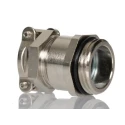 Lapp SKINDICHT Series Metallic Cable Gland M20 Thread Size Nickel Plated Brass IP55 Rated 52103320+52106810