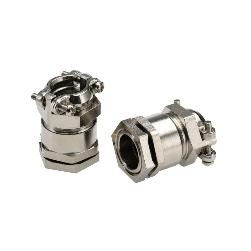 Lapp SKINDICHT Series 25 Cable Gland M20 Thread Size Nickel Plated Brass, Weatherproof Industrial Cable 52103320+52106830