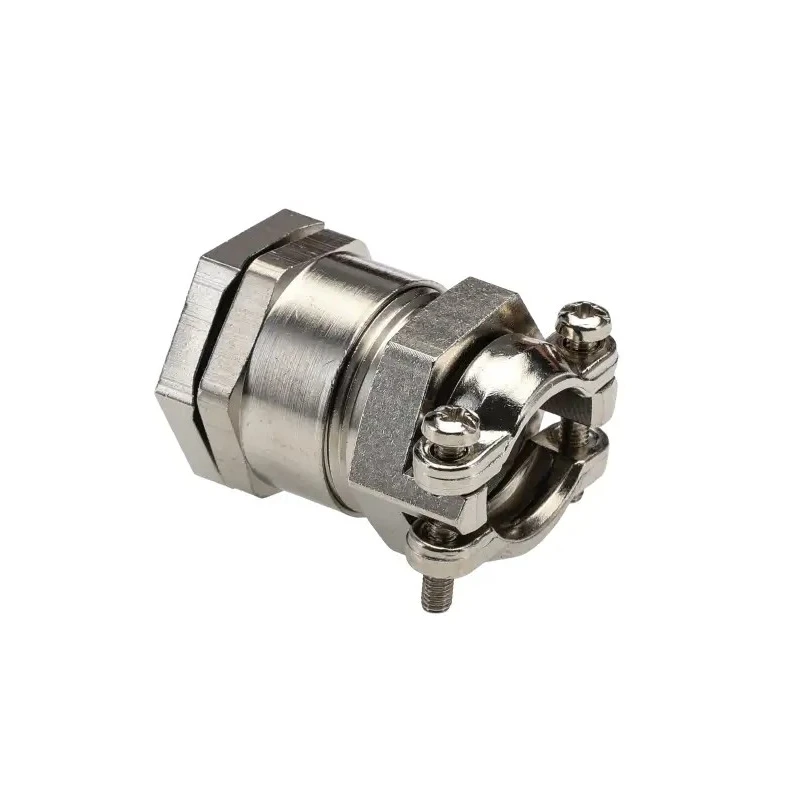 Lapp SKINDICHT Series 25 Cable Gland M20 Thread Size Nickel Plated Brass, Weatherproof Industrial Cable 52103320+52106830