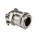 Lapp SKINDICHT Series 25 Cable Gland M20 Thread Size Nickel Plated Brass, Weatherproof Industrial Cable 52103320+52106830